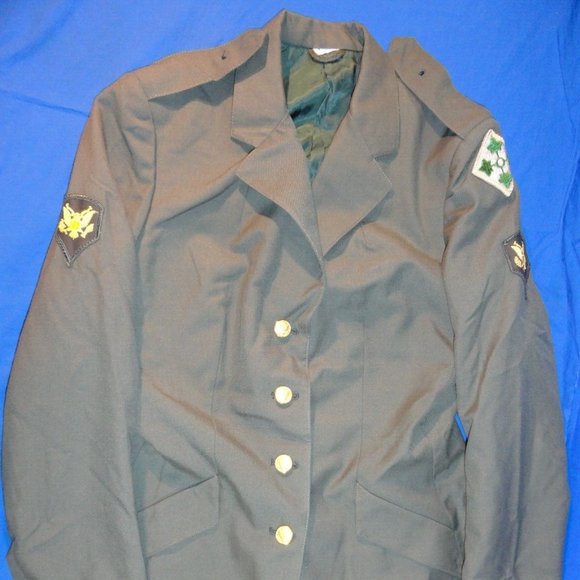 sz30x38 USGI CLASS A DRESS JACKET COAT UNIFORM CLASSIC DESIGN WOMANS RC 73 - Picture 1 of 11